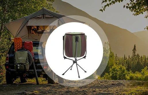Camping Cooler Dhuwur Stand